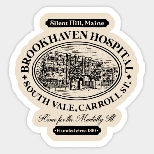 Brookhaven Hospital v3 Sticker